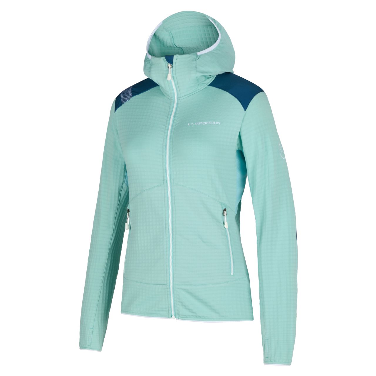 Lucendro Thermal 2.0 Hoody Woman Iceberg/Storm Blue