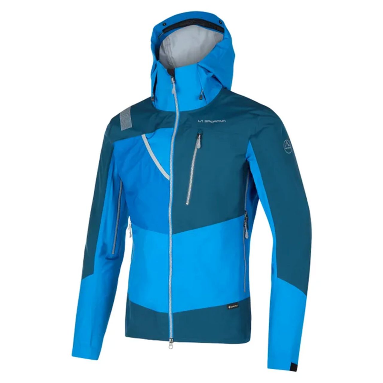 Alpine Guide GTX Jacket Man Electric Blue/Storm Blue