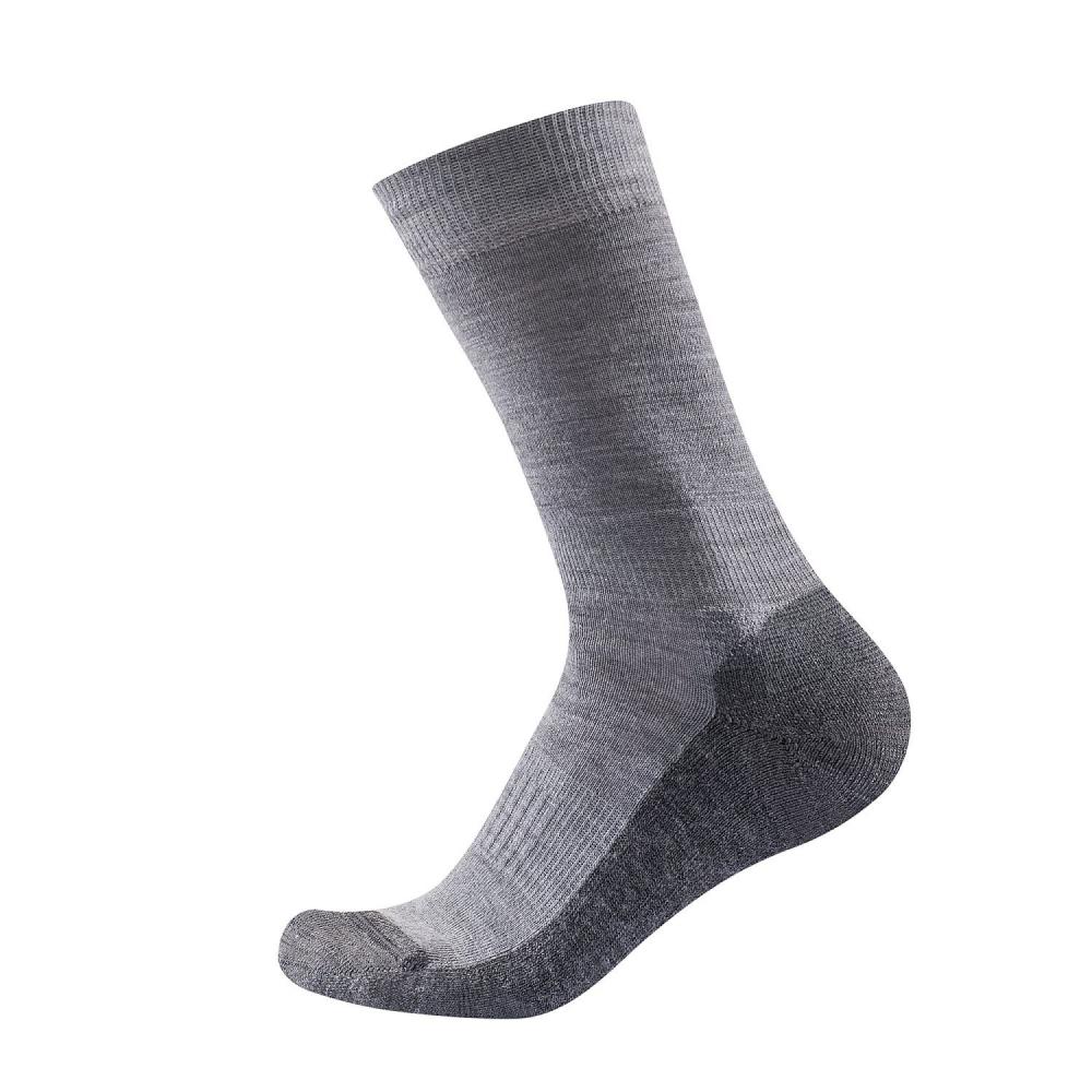 Multi Medium Sock grey melange
