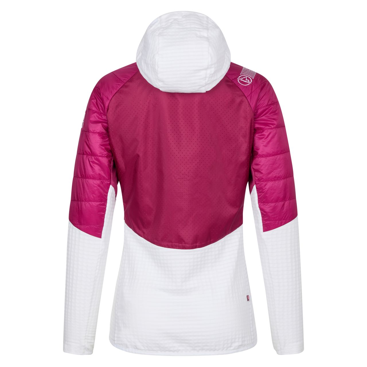 Cambrenas 2.0 Hybrid Jacket Woman Red Plum/White